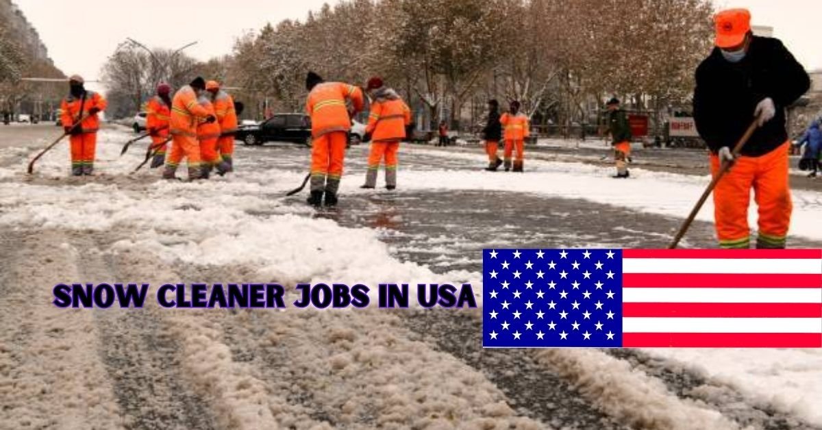 Cleaner Jobs in USA (Snow Cleaner)